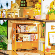 Kit Maquette 3D Villa des Chiots miniature à fabriquer Puppy's Cozy Villa 230 pièces DG169 Rolife