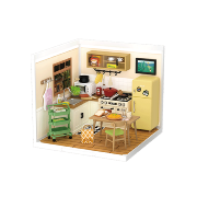 Kit Maquette Super Creator Cuisine DW008 Happy Meals Kitchen 152 pièces Rolife