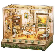 Kit Maquette Sonore La Maison Pastorale 18x14.5x15.4 cm TQ400 6 Effets sonores The Postoral Home Miniature 3D