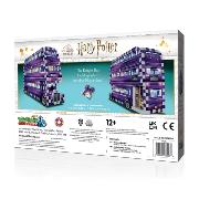 Maquette Harry Potter Magicobus Violet Knight Bus 130 pièces 19x13x5.5 cm Mini Wrebbit 3D Puzzle