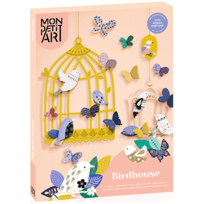 Coffret créatif Cages aux Oiseaux Mon Petit Art