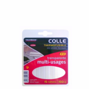 15 Bâtons colle thermofusible 150g Ø12mm 10cm