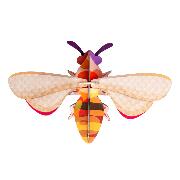 Insecte Abeille Honey Bee en carton 20 cm Décoration 3D Studioroof