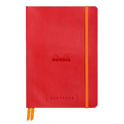 Carnet A5 Pointillés 240p numérotées GoalBook Rhodia Rouge