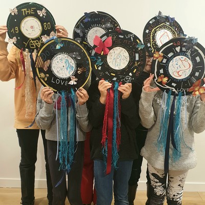 atelier creatif enfant montauban disque vinyle deco