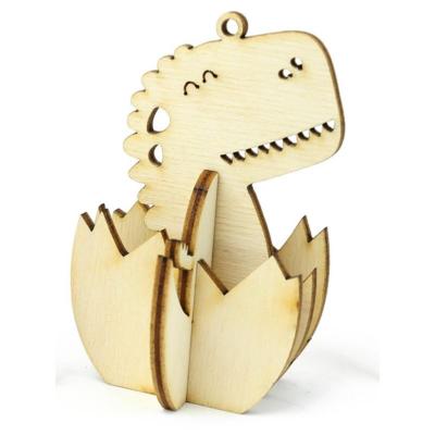 Kit de Construction Bébé Dino Féroce Les P'tits Bidules en Bois Agent Paper