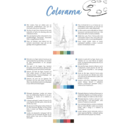 Bloc de coloriage Les villes 20 feuilles A4 250g Odélia E. Colin Clairefontaine