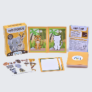 Jeu de Mistigri à personnaliser Mistigrue  Animaux Savane Coq6grue