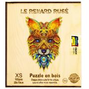 Puzzle en Bois Renard Rusé 103 pièces 29x19 cm XS Creatif Wood