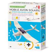 Kit scientifique Mobile Avion solaire à construire 4M Green Science