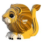 Mini-maquette Eugy Lion 6.7cm à construire en Carton 3D