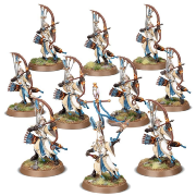 Kit Sentinelles Auraliennes Vanari 10 Figurines Lumineth Realm-Lords Warhammer Age Of Sigmar