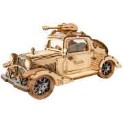 Maquette Bois Voiture Ancienne 16cm Puzzle 3D de 167 pièces