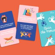 Jeu de cartes Qui de nous 5 min de Moments Complices Minus Editions