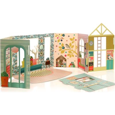 Maison de poupées dépliable by Mini Labo - Mon Petit Art