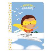 Mon petit Cahier Mister Dreamz 15x20 cm 48p ligné Pirouette Cacahouète