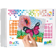 Kit Tableau en Pixels XL Papillon 20x25 cm 2000 Pixels XL Pixel Hobby