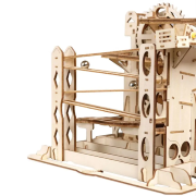 Maquette en bois Circuit à billes 25 cm LG503 260 pièces Rokr
