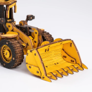 Maquette Engin Chantier Bulldozer 18cm Puzzle 3D 211 pièces TG509K Rokr
