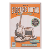 Maquette Bois Musique Guitare Electrique 22 cm Puzzle 3D de 140 pièces TG605K Rolife
