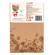 Maquette Bois Pot de Fleurs Cerisier Sakura Clair Puzzle 3D de 113 pièces TW101 Rolife