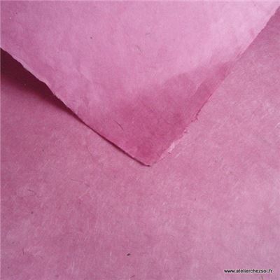 Papier népalais uni couleur Lilas 50x75 cm