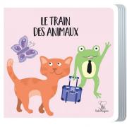 Livre et Puzzle Le Train des Animaux 1 Livre et 1 Puzzle 20 pièces Dès 3 ans Sassi Junior