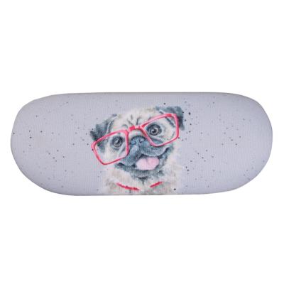 Etui à Lunettes Chien Bouledogue Boîtier et Chiffon Wrendale