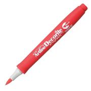 Marqueur Brush Rouge Artline Decorite Pointe Pinceau