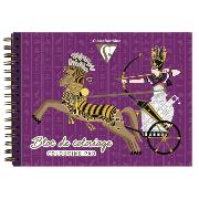 Bloc de Coloriage Egypte 32X24cm 20 feuilles 250g