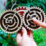Casse-tête Double Trouble Double cercle Puzzle Constantin