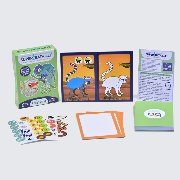 Jeu de Bataille à personnaliser Super Bataille Animaux Incroyables Coq6grue