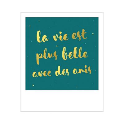 Carte Postale Polaroid Citation Kiub