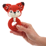 Kit Mon Ami Gurumi Hochet Renard 14 cm Hochet à créer au Crochet Graine créative