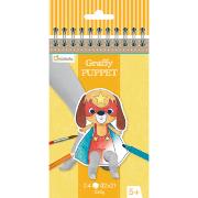 Carnet Marionnettes à doigts Super Heros Graffy Puppet