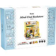 Kit Maquette 3D Librairie à fabriquer Mind-Find 13 cm DG152