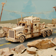 Maquette Bois Camion 22.5cm Puzzle 3D de 286 pièces MC502