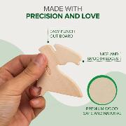 Kit 6 Maquettes Bois 3D Animaux de la Ferme à construire