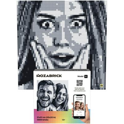 Kit Tableau de Pixels Personnalisé Photo Construction Set S 51x51 cm Mozabrick