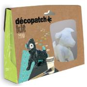 Mini kit créatif Chien à décorer par collage de papier Decopatch