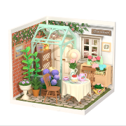 Kit Maquette Super Creator Jardin de Thé fleuri DW013B Blooming Tea Garden 151 pièces Rolife