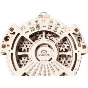 Ugears Maquette Bois Navigateur de Date 10cm Puzzle 3D Mécanique 21 pièces