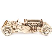 Ugears Maquette Bois Voiture Grand Prix U9 Puzzle 3D Mécanique 348 pièces