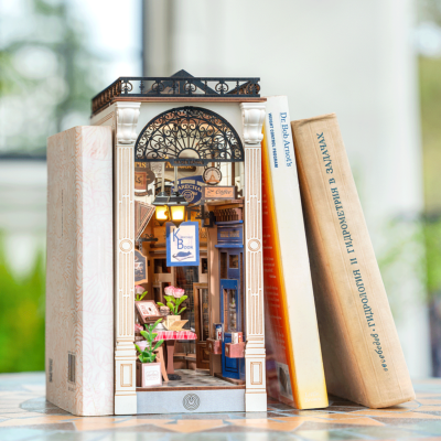 Maquettes serre-lives booknook